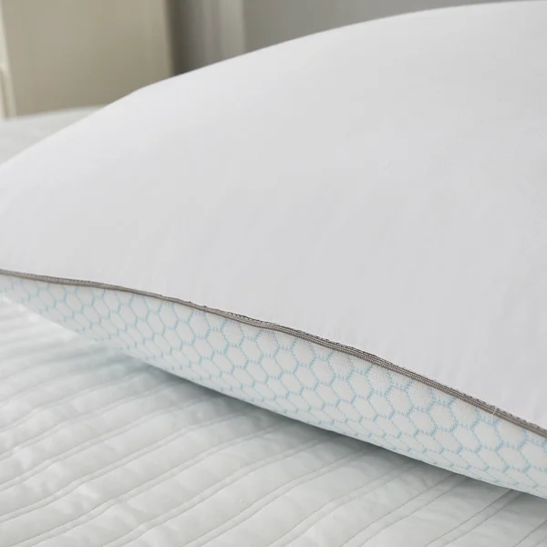 Scott Living Summer/Winter White Goose Feather Pillow - 2 Pack Jumbo