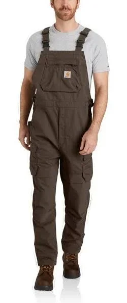 Carhartt Men's Steel Rain Defender Bib Overall