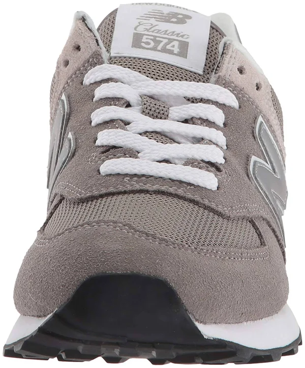 New Balance Women's 574 Lifestyle Shoes - Grey/White (Size 11.5)