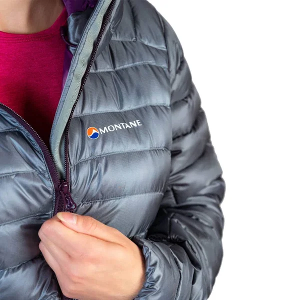 Montane Womens Featherlite Down Jacket Stratus Grey 10