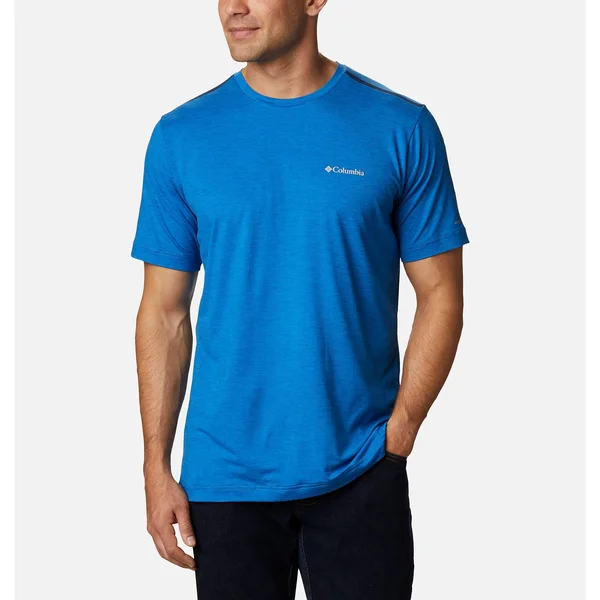 Columbia Tech Trail Crew Neck 1893901 - L, Bright Indigo