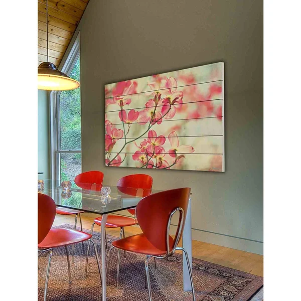Marmont Hill Morning Light Painting Print on White Wood - Size: 12 inch x 18 inch