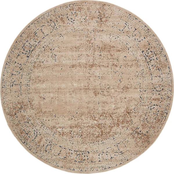Traditional Chateau Jefferson Rug 8x10, Beige