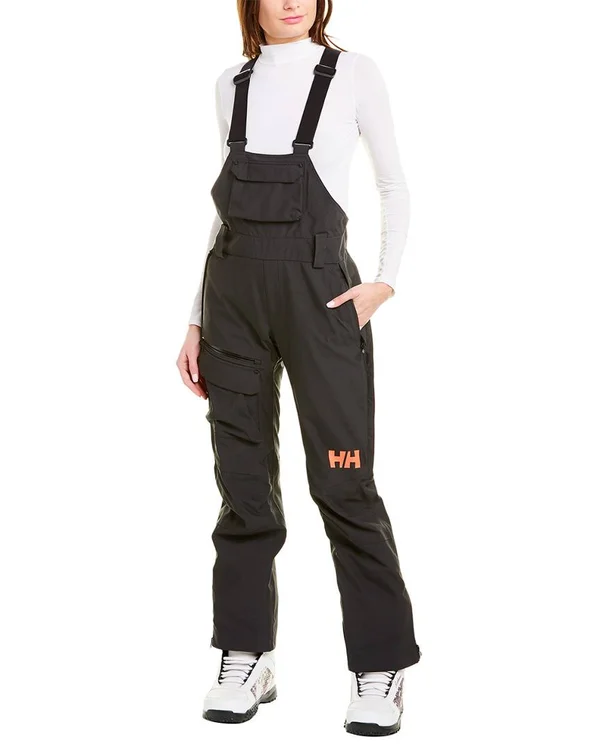 Helly Hansen Powderqueen Bib Pant - Women's Black, L