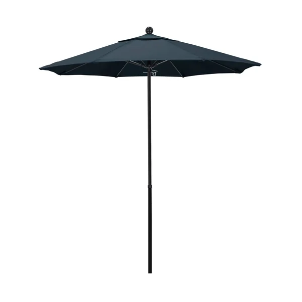 California Umbrella - 7.5& Complete Fiberglass Market Umbrella SA52 - Sapphire Champagne - Pacifica