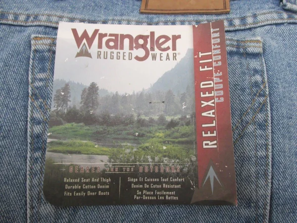Wrangler Men's Rugged Wear Relaxed Fit Jean - Vintage Indigo