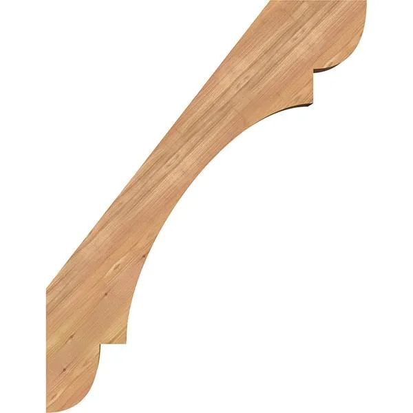 5 1/2x22W x 28x22D x 36x22H Olympic Smooth Brace, Western Red Cedar