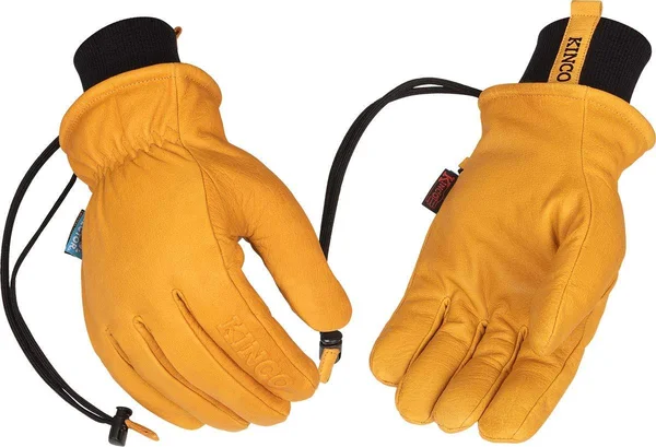 Kinco - Lined Premium Leather Work and Ski Gloves