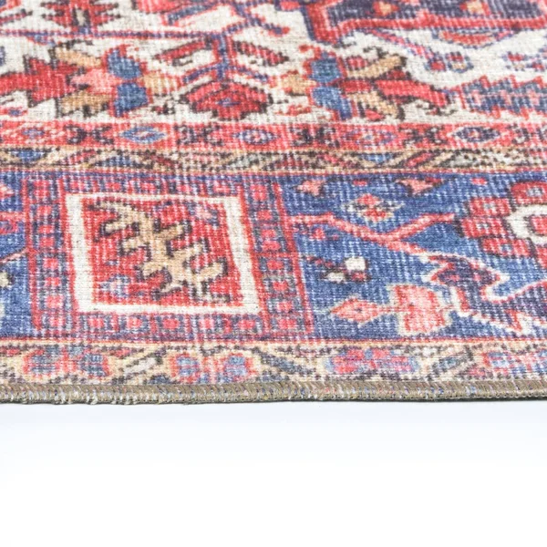 Kaleen Boho Patio Boh04-25 Red 3& x 5& Area Rug