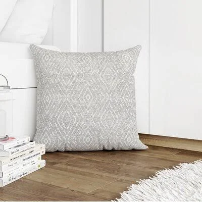 Angeline Geometric Throw Pillow Langley Street Color: Gray - Size: 24x22 x 24x22