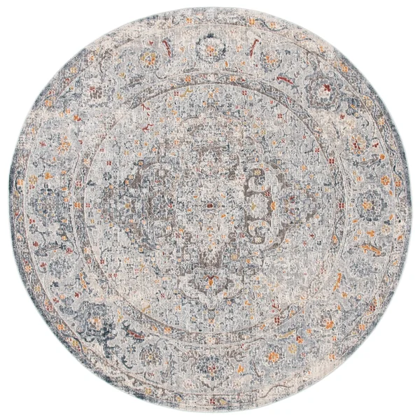 Safavieh History Rug Collection HIS587H - Grey - Light Grey - 9& x 12&