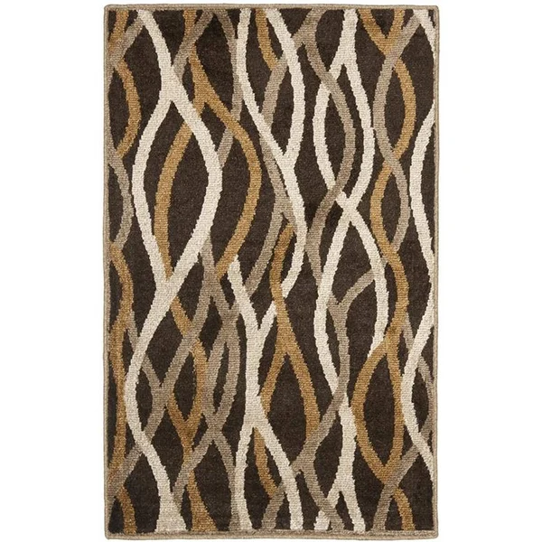 Safavieh Kashmir Rust - Ivory Rug; 5& x 8&