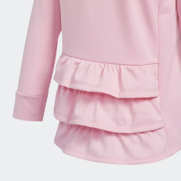 Adidas Little Girls 2-pc. Tricot Jacket & Melange Tights Set - Light Pink