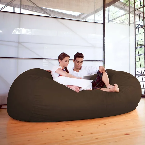 Jaxx 7& Bean Bag Sofa - Cinnabar