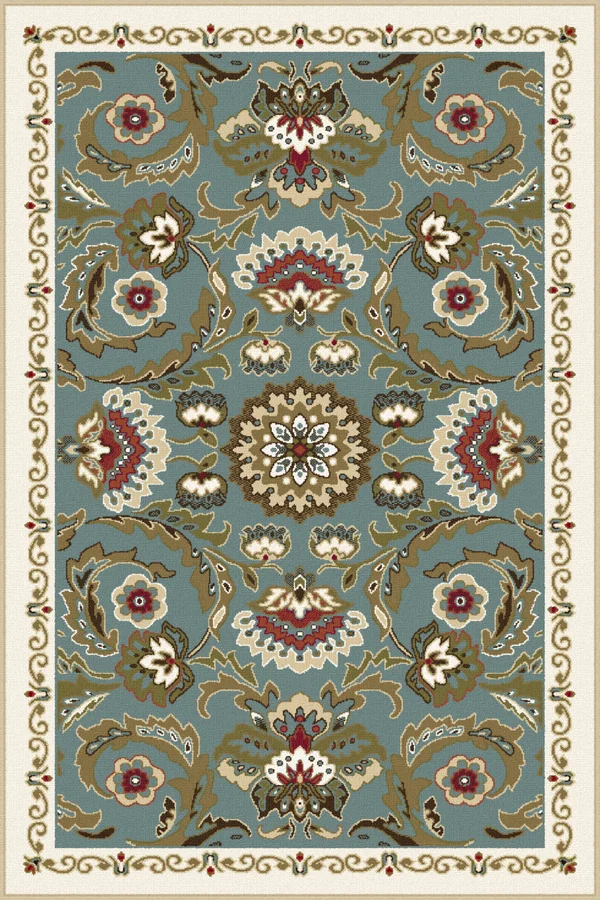 Tayse Majesty Mjs10 Greta Indoor Area Rug Seafoam