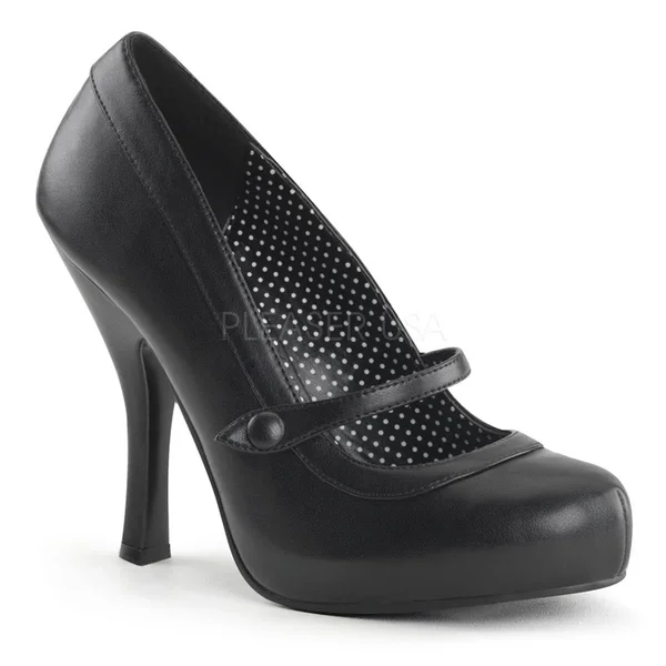 Pinup Couture CUTIEPIE-02 - White Patent
