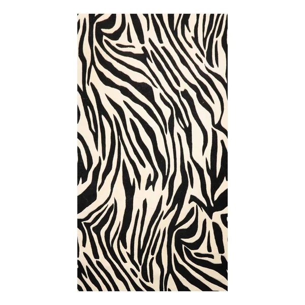 5x8 Hand Tufted Hand Made 100% Wool Animal Print Modern & Contemporary Oriental Area Rug Black, White Color - 5& x 7& 11&&
