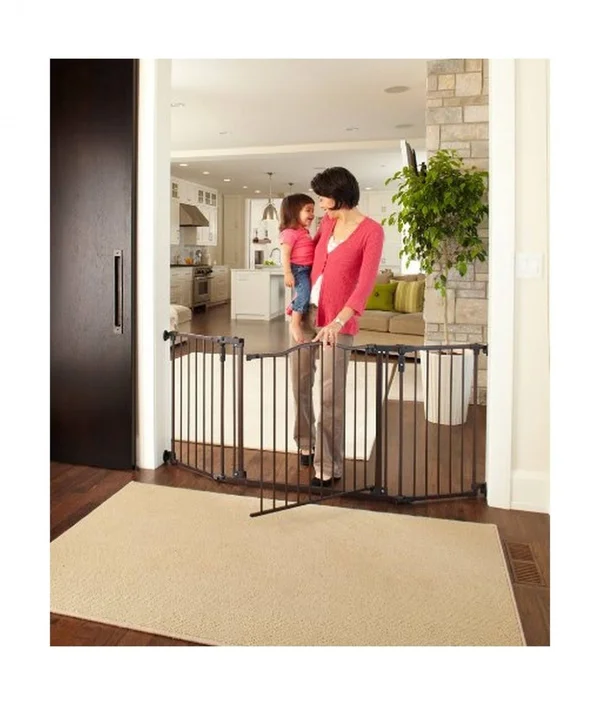 North States Deluxe Decor Gate, Bronze