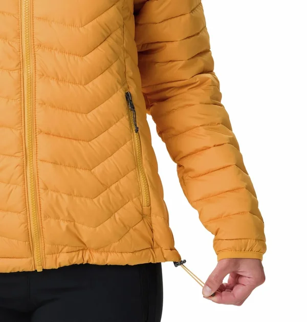 Columbia Powder Lite Hooded Jacket - Raw Honey - Winter Jackets S
