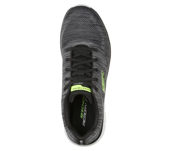 Skechers Men's Track - Front Runner Sneakers, Charcoal/Black, 10.5