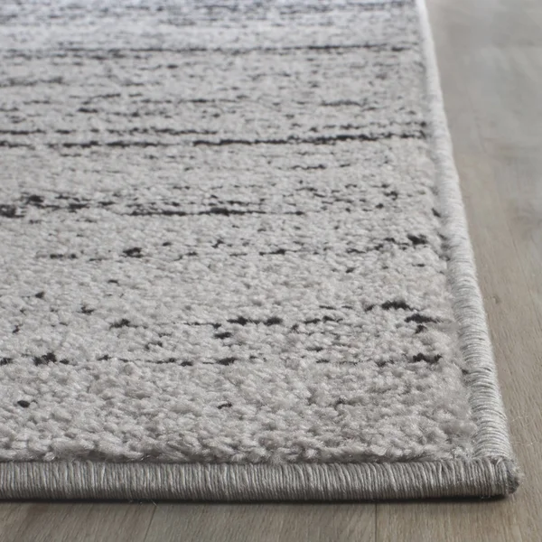 Safavieh Adirondack ADR113A Silver/Black 8& x 8& Square Area Rug