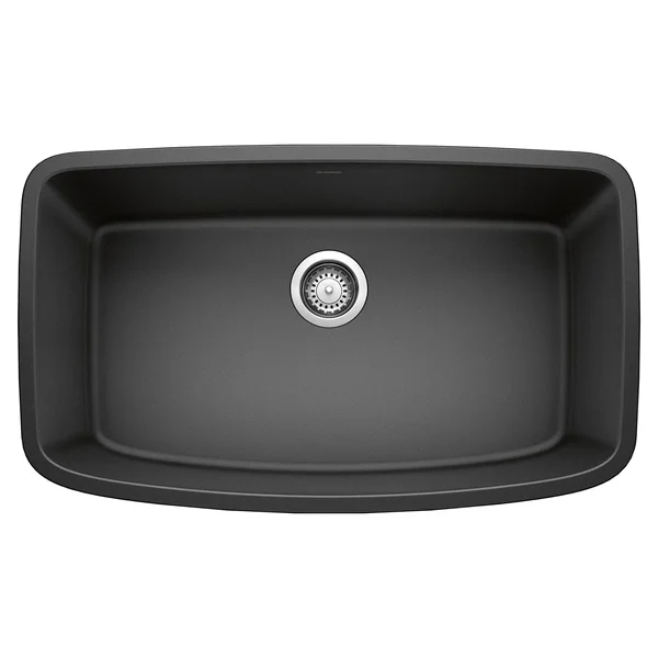 Blanco 441610 Anthracite Valea Super Undermount Single Bowl Kitchen Sink