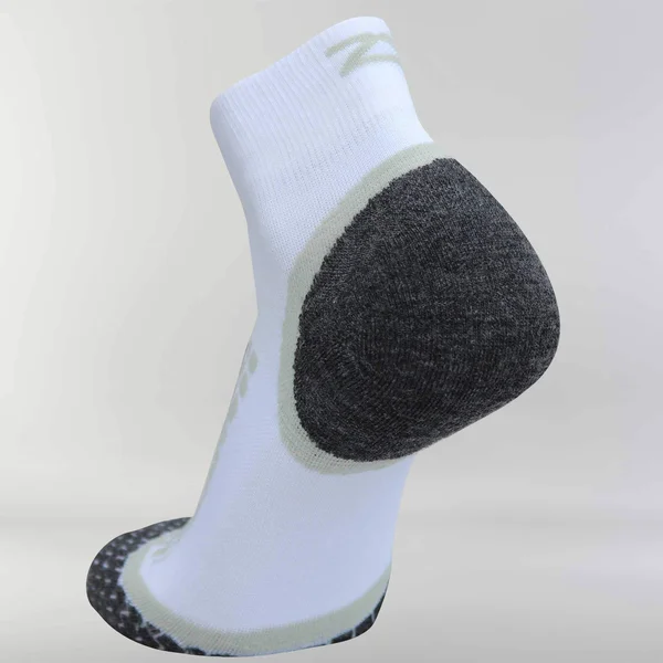 Zensah Grit Running Socks (Quarter) 3 Pack in Grey