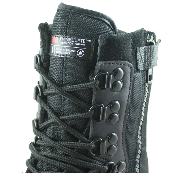 Mil-Tec Tactical Side Zip Boots - Black, US 6