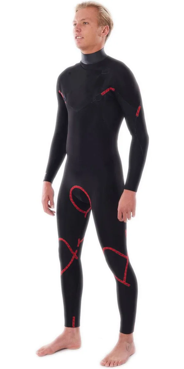 Rip Curl Mens 2021 Dawn Patrol Performance 4/3mm Chest Zip Wetsuit WSM