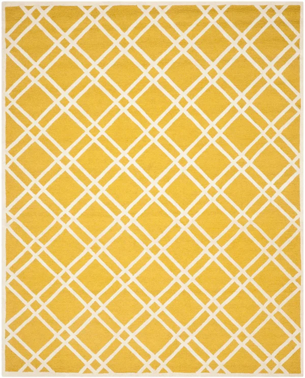 Safavieh Cambridge Gold & Ivory 8& x 10& Rug