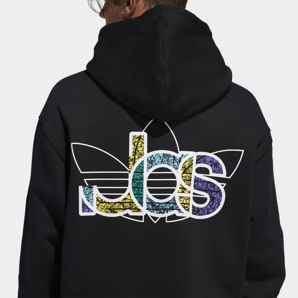 Adidas Originals Adi Trefoil Hoodie (Black) Men's Clothing