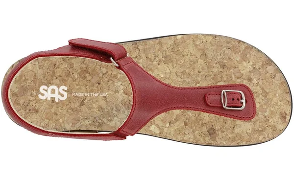 SAS Marina Women's Shoes Red : 9.5 W - Wide