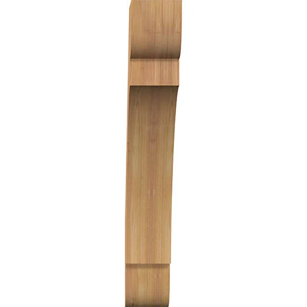 5 1/2x22W x 28x22D x 36x22H Olympic Smooth Brace, Western Red Cedar