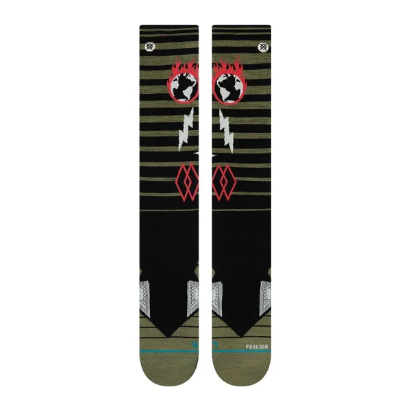 Stance Double Diamond Snow Socks - Black