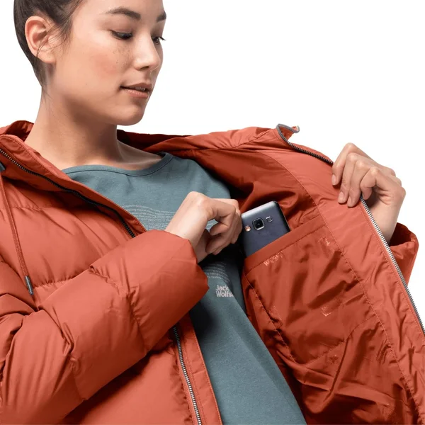 Jack Wolfskin Crystal Palace Coat - Saffron Orange XXL