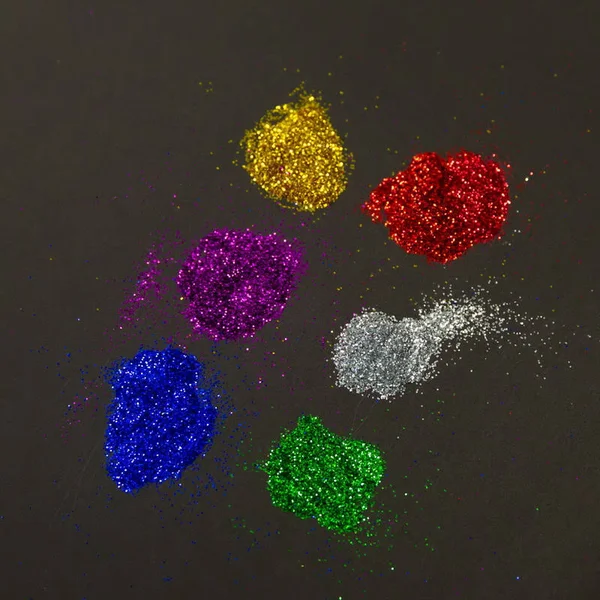 Bazic 8g - 0.28 oz. 4 Primary Color Glitter Shaker