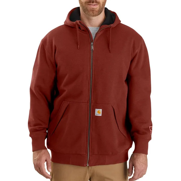 Carhartt Men's Rain Defender Loose Fit Midweight Thermal-Lined Full-Zip Sweatshirt