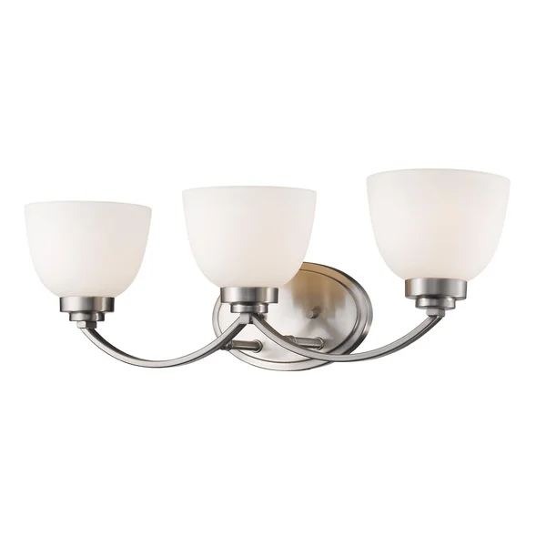 Z-Lite 443-3V-BN Ashton 3 Light Vanity in Brushed Nickel