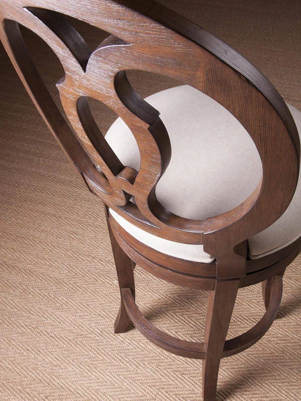 Artistica Home Axiom Marrone Swivel Counter Stool