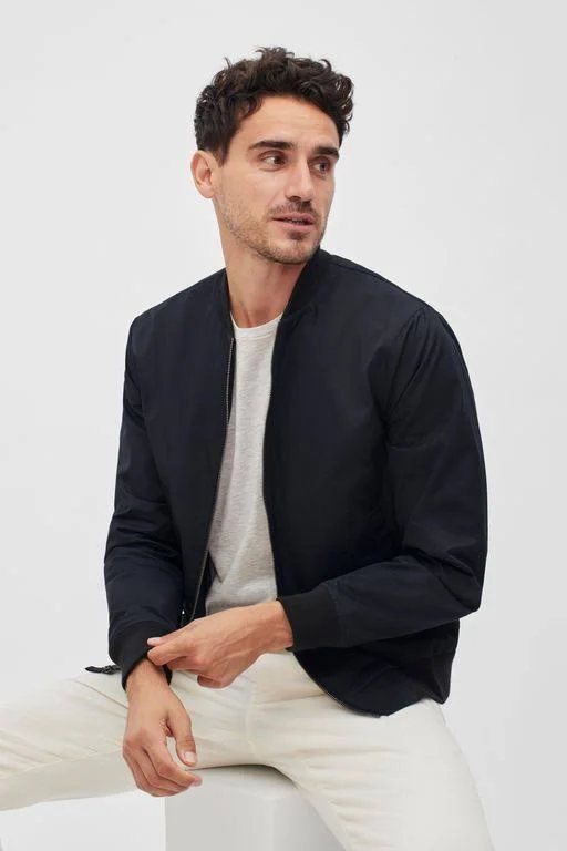 Men's Bonobos The Boulevard Water Repellent Bomber Jacket