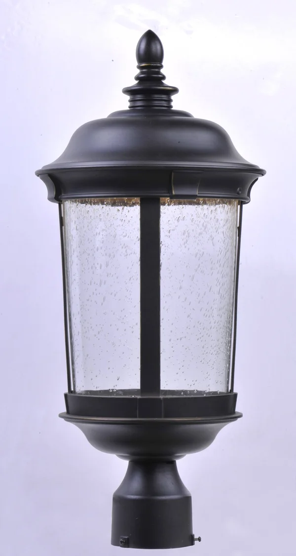 Maxim 55021CDBZ Dover LED Outdoor Post Lantern, Bronze
