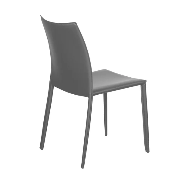 Euro Style Dalia Pro Stacking Side Chair - Set of 4 - Gray