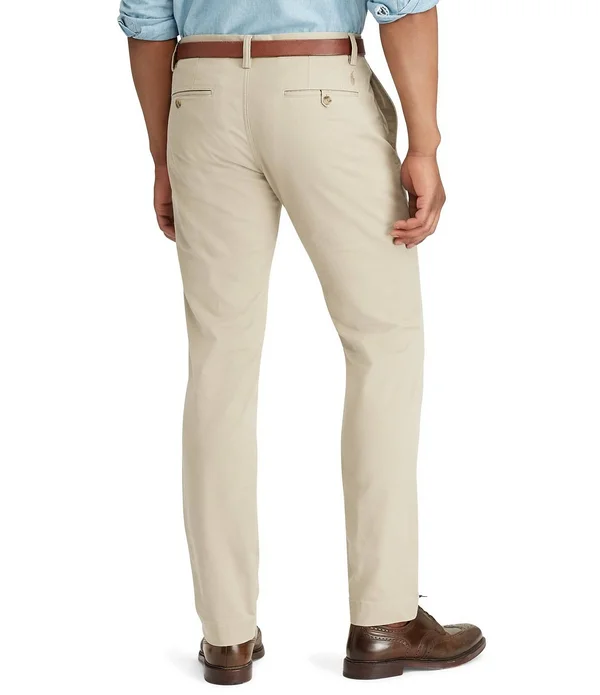 Polo Ralph Lauren Men's Straight-Fit Bedford Stretch Chino Pants - Federal Blue