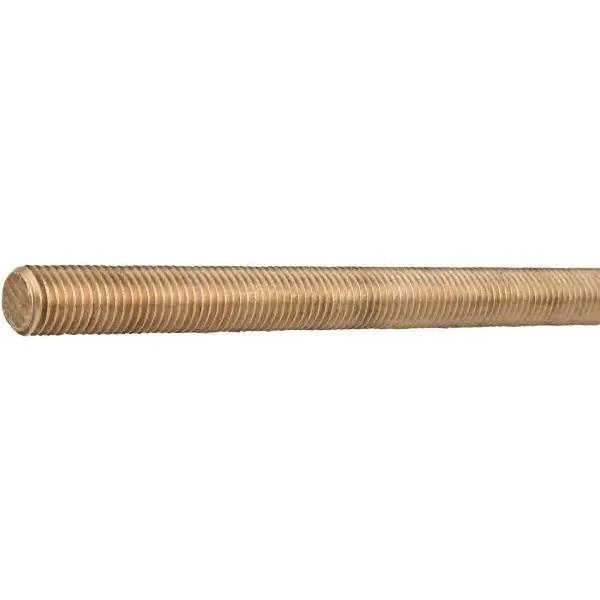 Made in USA 3/4-10 x 6' Bronze General Purpose Threaded Rod - Right Hand Thread, Uncoated, UNC, Part #698416445265