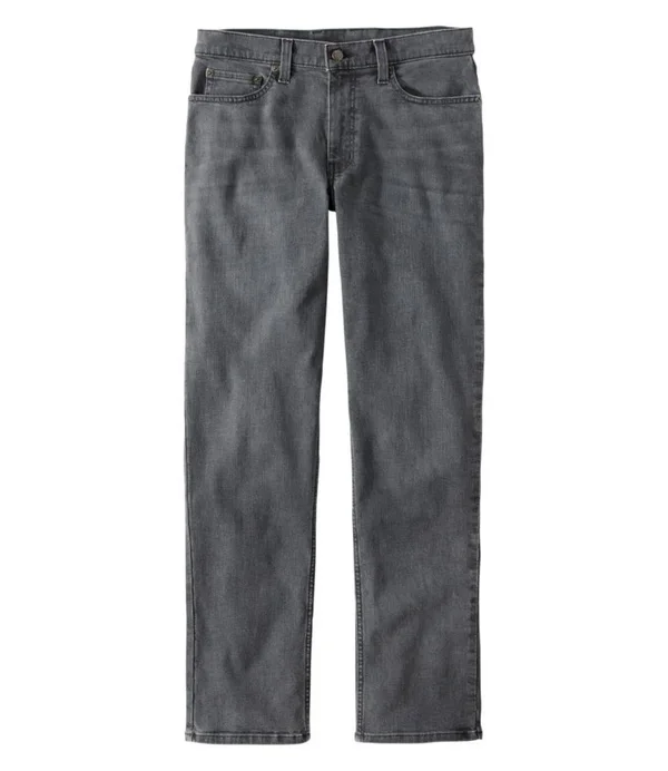 Men's BeanFlex Jeans - Standard Fit Gray 34x34, L.L.Bean