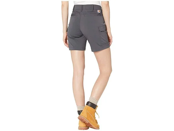 Carhartt Women's Straight Fit Force Madden Cargo Short (14 Shadow)