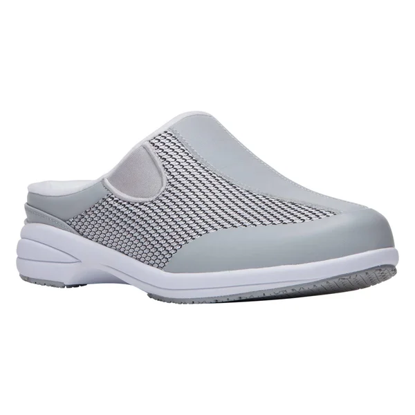 Women's Propet Washable Walker Slide - Size: 9.5, Silver