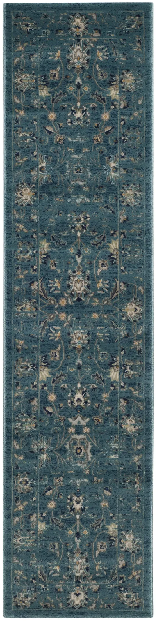 Safavieh EVK514G Evoke Turquoise, Beige Area Rug - 9& x 12&