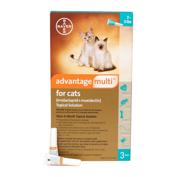 Advantage Multi for Cats 2-5 lbs, 3 Month Supply