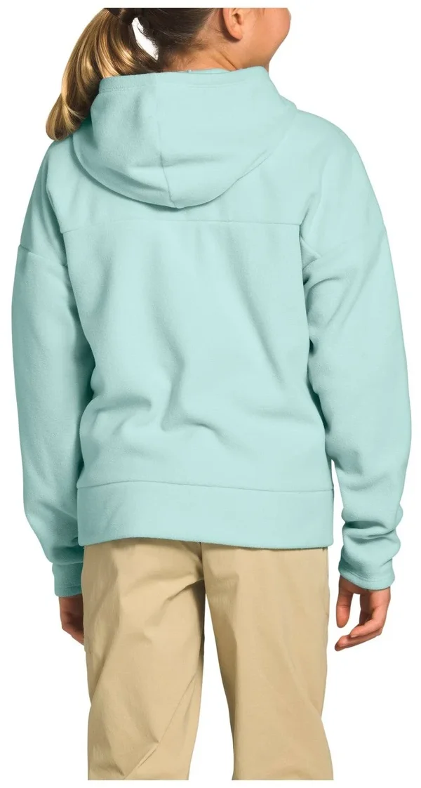 The North Face Glacier Full Zip Hoodie Turquoise Blue - Xxs